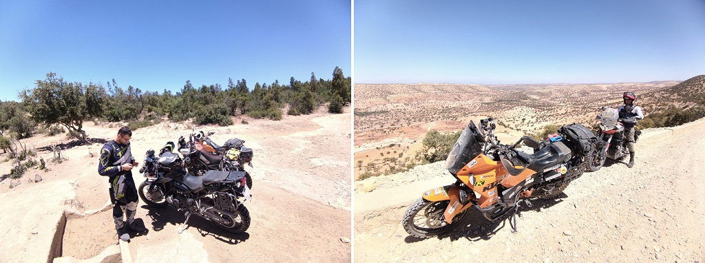 Voyage moto au Maroc - Les aventures de Michel, Ixtem Moto